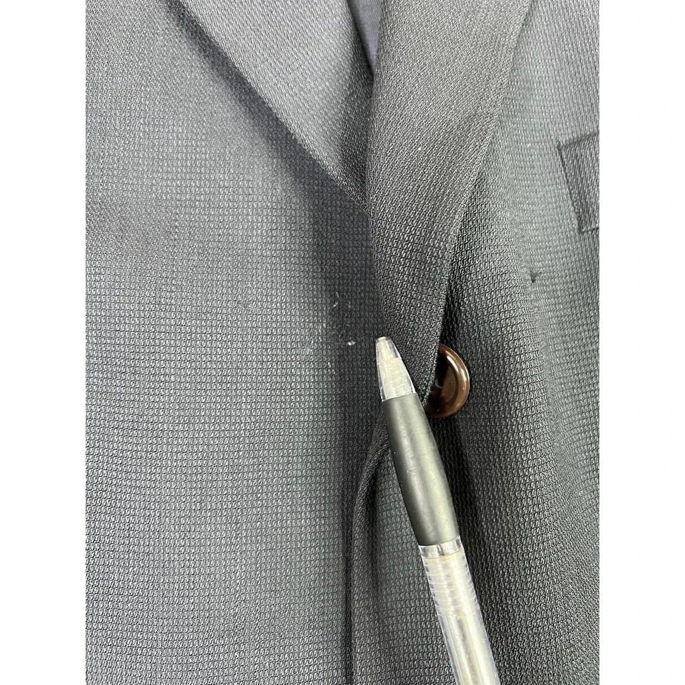 Pronto Uomo Blazer Mens 42 Regular Navy Reda Super 110s Wool 3 Button Sport Coat
